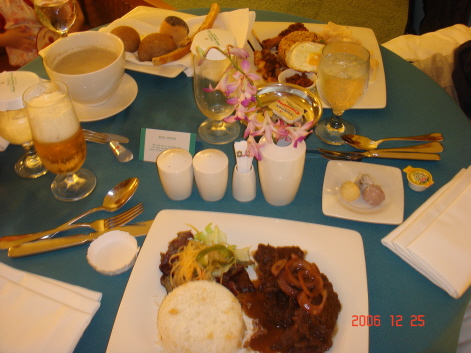 セブ初日　夕飯