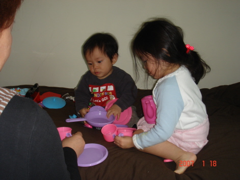 ベッドでおままごと３