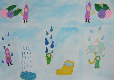 20110610子供の絵 梅雨4