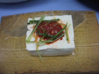 豆板醤豆腐