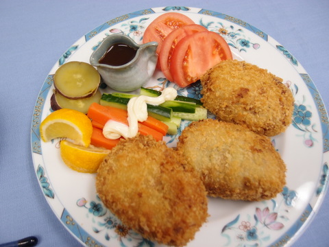 20111227大豆ミートコロッケ２