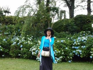 20110628　黒羽城址公園にて