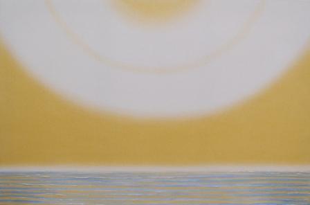 20111108堀本惠美子　宇宙の光 60.6x91cm