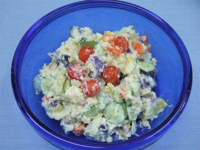 20110130紫芋のポテトサラダ