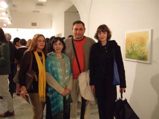 12th IEP で　コソボのテレビ局の人と再会