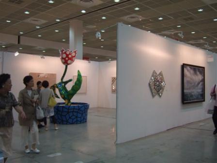 20100911KIAF2010　展示場５　草間弥生