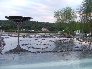 水遊び♪
