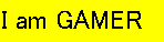 I　ａｍ　ＧＡＭＥＲ