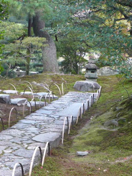 桂離宮「行の飛石」