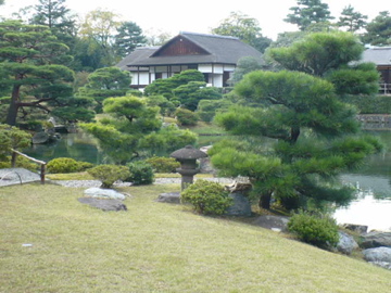 桂離宮・松琴亭の前庭