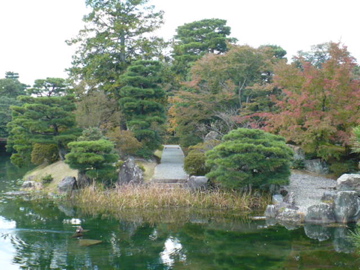 桂離宮・庭園の眺め３