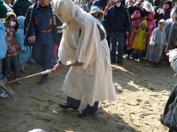 砂かけ祭り２