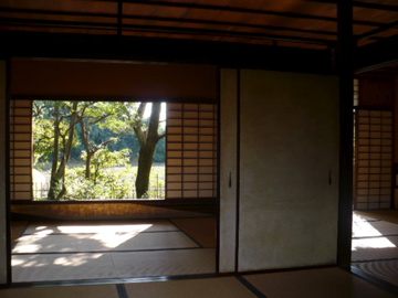 桂離宮・笑意軒中の間