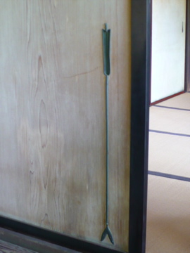 桂離宮・笑意軒の引き手１