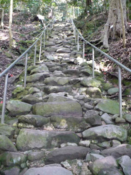 石段＠熊野磨崖仏