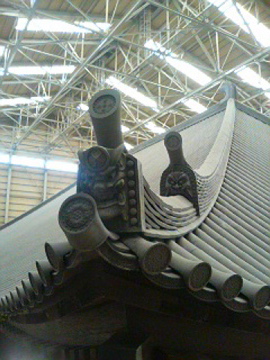 唐招提寺金堂・鬼瓦