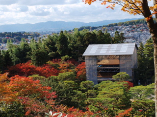 紅葉の銀閣寺04