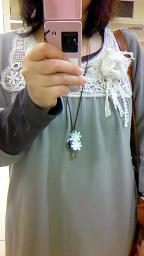 フェリシモ胸レースチュニック2