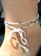 ビーズアンクレット