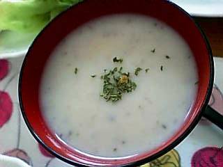 濃厚しめじのヴィシソワーズ