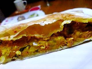 かぼちゃの食事系パイ