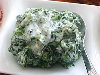 ほうれん草のヨーグルトディップ