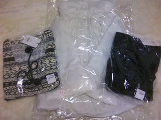 HoneyMustard あったか中綿コート＆2点トレンドワンピース入り３点福袋 1990円 ネタバレ