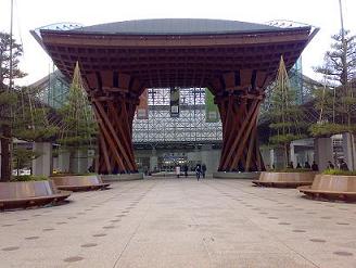 金沢駅鼓門12/28