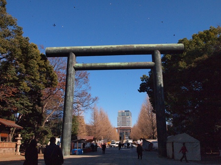 靖国神社参拝10