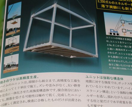 ッフレーム落下実験