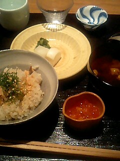 秋鮭ごはん。地道に激旨。