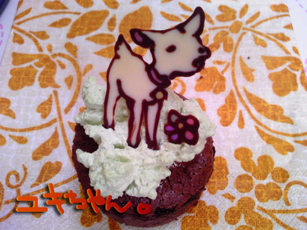 ユキちゃんカップケーキ