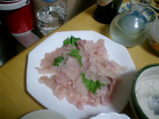 アイナメの刺身