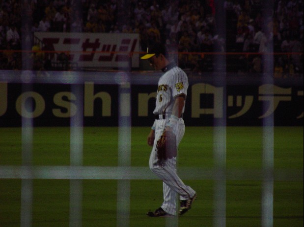 ポジションに戻る兄貴