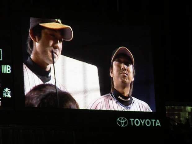 ヒーローインタビュー