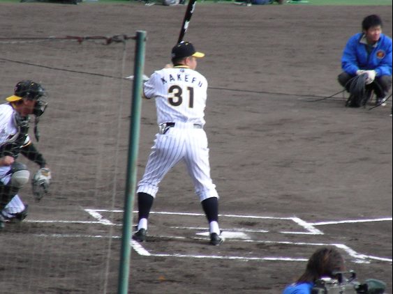掛布選手