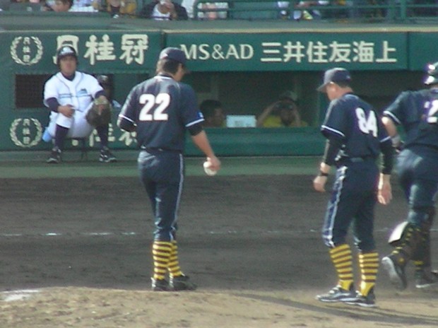 同点で球児登場