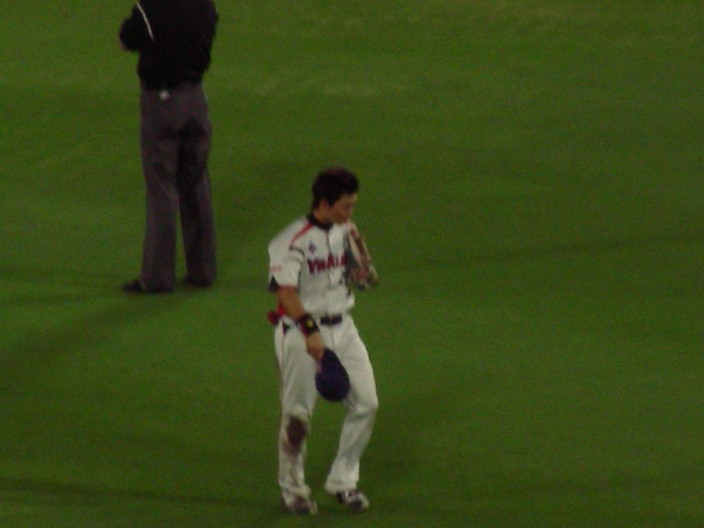 婚約弾を放った青木選手