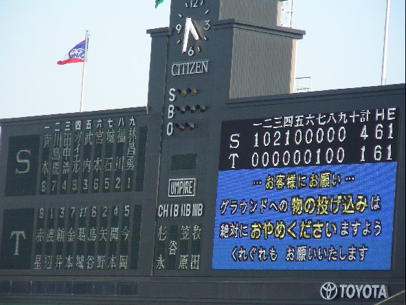 20080429_ヤクルト戦スコア