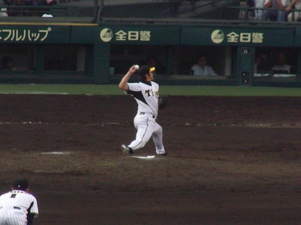 ナイスピッチング！久保田！