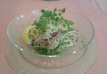 鯛のカルパッチョ