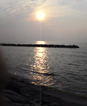 夕日２