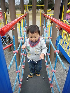 つりばしわたる