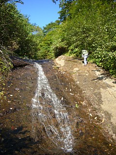 滝登り