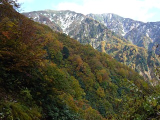 三段染め（駒ヶ岳方面）