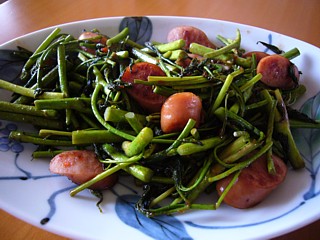 トリアシショウマ調理後