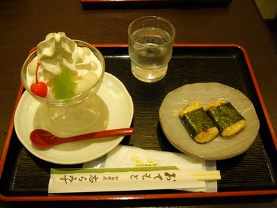 生クリーム蜜豆