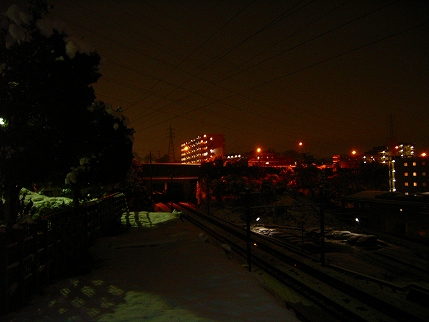 雪夜の闇