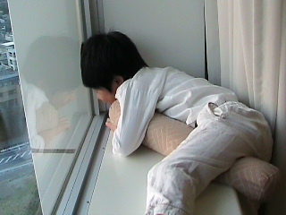 ホテルの出窓２