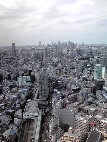 恵比寿ガーデンプレイス38階の店より